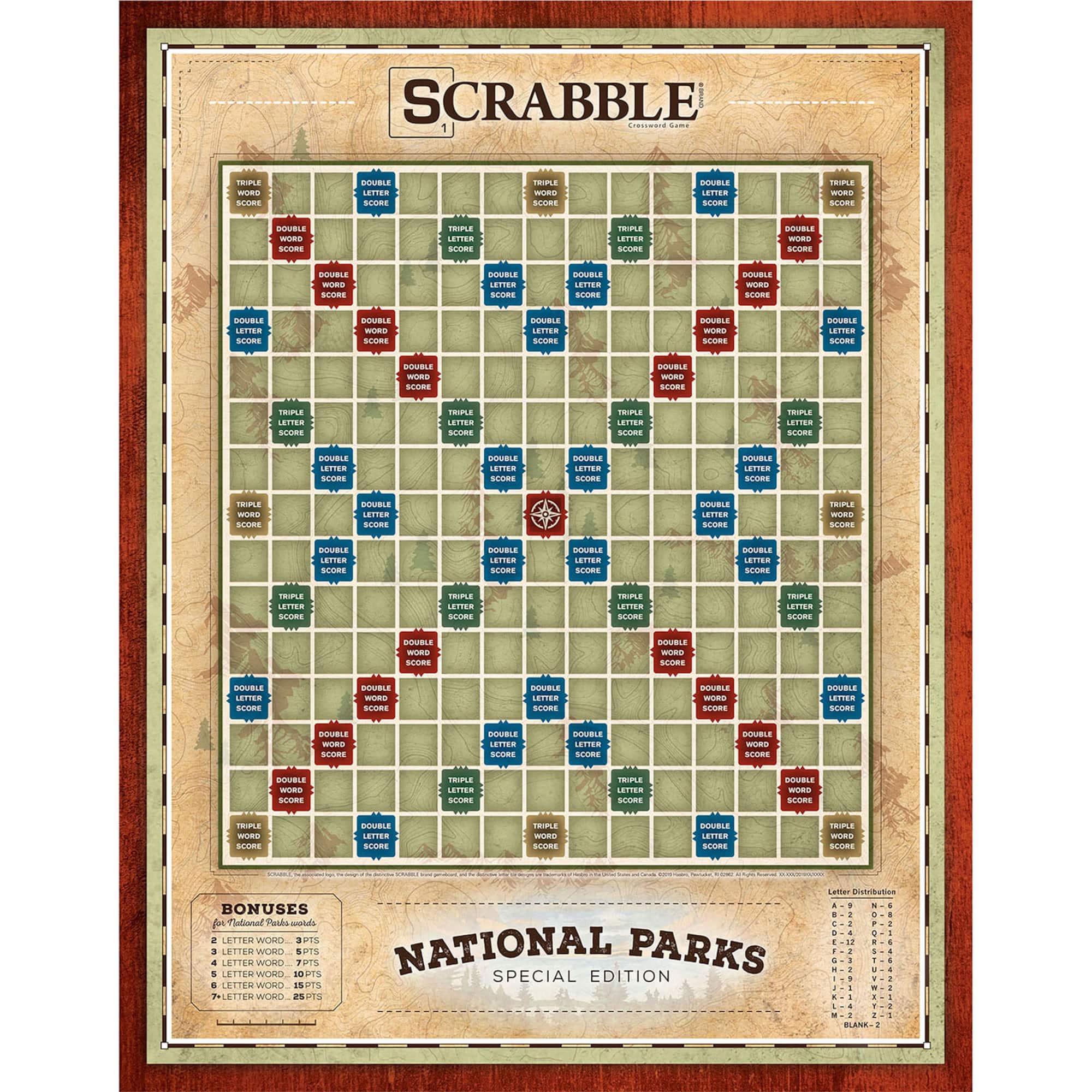 USAopoly SCRABBLE®: National Parks